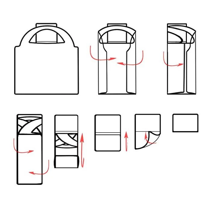 Eco-friendly Reusable Foldable Shopping Bag